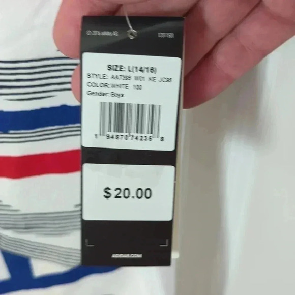 Adidas boys Americana muscle tee - Picture 5 of 6